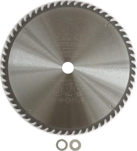 KRAFT WERKZEUGE Kreissägeblatt aus Stahl mit Carbide-Spitzen für Holz, Farbe: Silber, Durchmesser: 350 mm - Bild 1