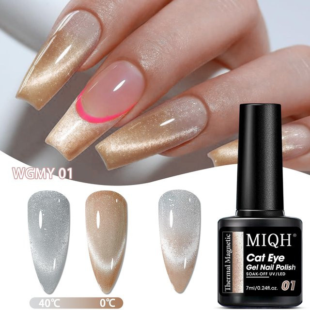 MIQH Cat-Eye Gel-Nagellack, glänzend, 7 ml - Bild 1