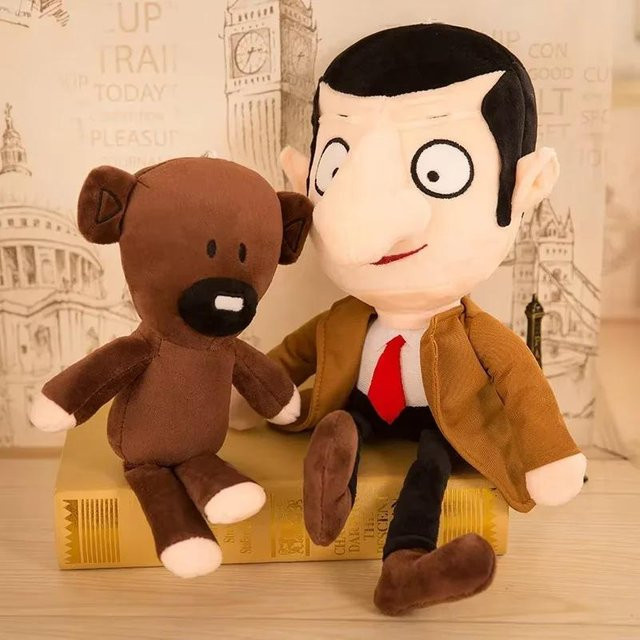 Yiran toy Lustiger Herr Bohnen Teddybär, Plüschtier, Bunt / Mehrfarbig - Bild 1