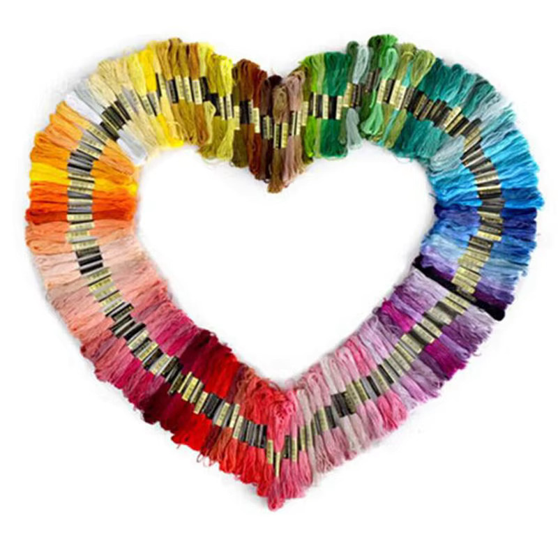 Hogard Stickgarn aus Baumwolle für Kreuzstich in Multicolour, 50 g - Bild 2