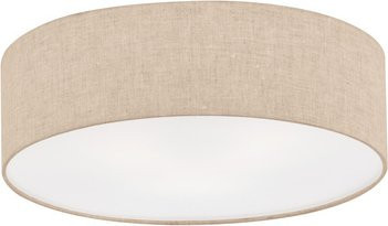 Fischer & Honsel Deckenleuchte Thor aus Textil in Beige mit E14 Fassung - Bild 1