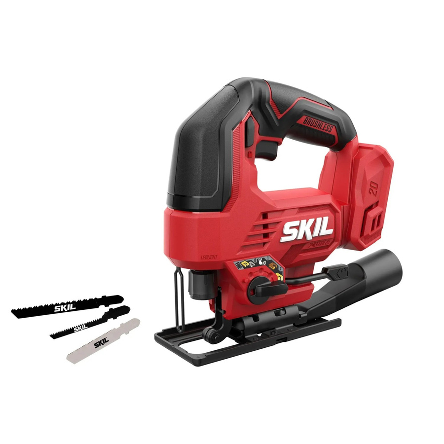 Skil Akku-Pendel-Stichsäge 3421CA Bürstenlos Rot 20 V pwrcore 20 - Bild 2