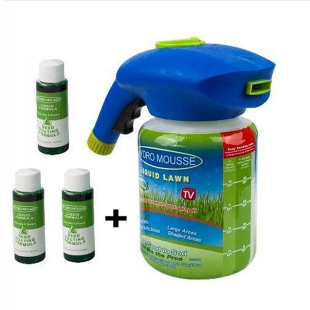 Garten Hydro Mousse Flüssiger Rasensamen Sprüher mit Wachstumsförderer für dein Garten-Sprühsystem - Bild 1