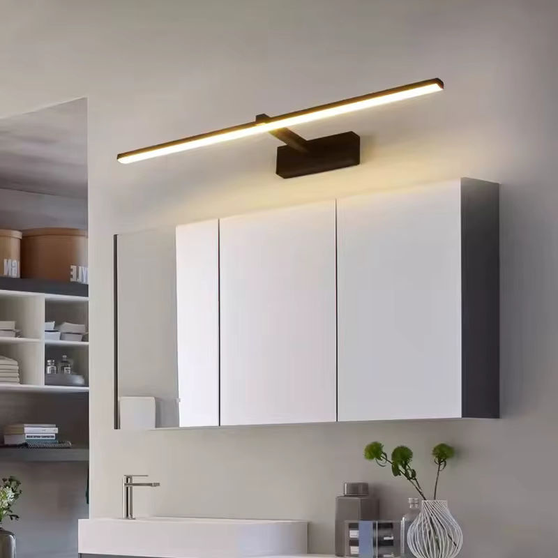 DARHYN LED Wandlampe für Badezimmer und Spiegel in Weiß oder Schwarz, moderne wasserdichte Design-Leuchte - Bild 3