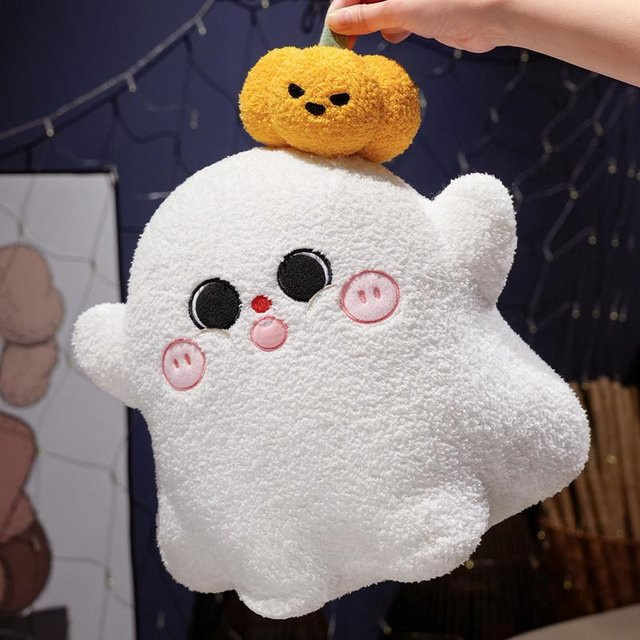 Yiran toy Halloween Geist Plüschtier Puppe, Kissen, Kürbis Motte Geist - Bild 1