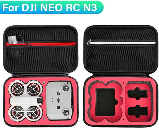 Tragbare Aufbewahrungstasche für DJI NEO RC N3 Mehr Combo Drohnen Zubehör in Schwarz oder Grau - Bild 1
