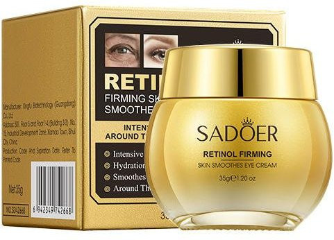 SADOER Retinol Augencreme mit Niacinamid, Normale Haut, Unisex - Bild 1