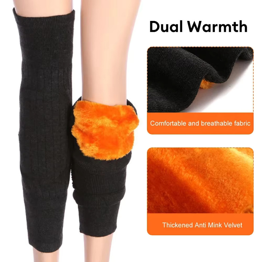 BYEPAIN Kniebandage aus Kaschmirwolle, Unisex, 1 Paar - Bild 3