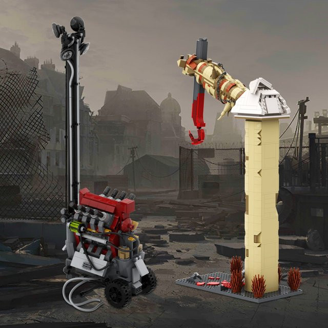 GOBRICKS Killer-Haken Bausteine Spielzeug - Bild 1