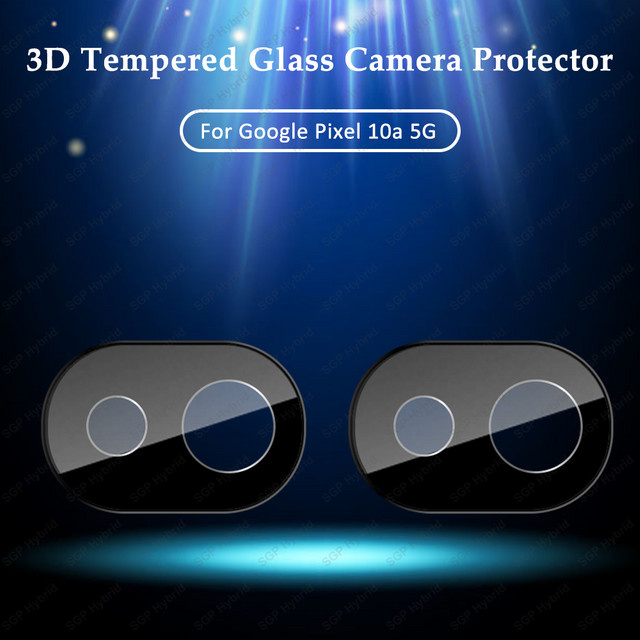 2 Stück 3D gebogene Displayschutzfolie und Objektivschutz Glas für Google Pixel 10a 5G in Transparent - Bild 1