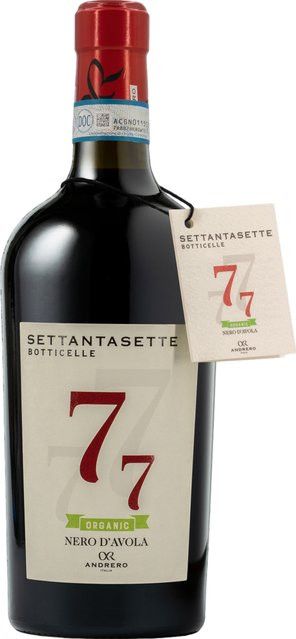 Andrero 77 Botticelle Nero d’Avola Rotwein, Sizilien, 2022, trocken, 0,75 l - Bild 1
