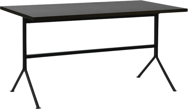 Normann Copenhagen Kip Schreibtisch aus braunem Massivholz mit lackierter Oberfläche - Bild 1