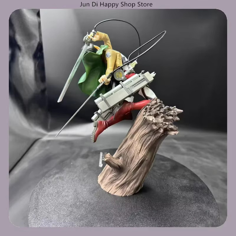 Bandai Attack on Titan Levi Kampfszene, Anime-Figur, 1/8 Maßstab - Bild 2