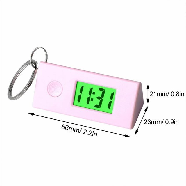 Fishine Schlüsselanhänger Digitaluhr, green, Kinder - Bild 1