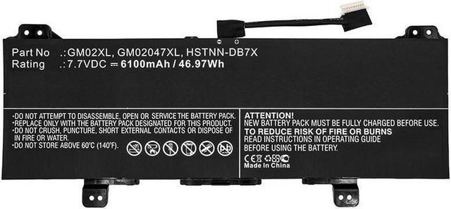 CoreParts Akku für HP Chromebook 11 G6, G6 EE, G7, G7 EE und 11A G6 in Schwarz - Bild 1