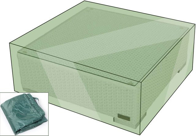 OUTFLEXX Standard Abdeckhaube für Hocker, grün, B/T/H: 72 x 72 x 38 cm - Bild 1