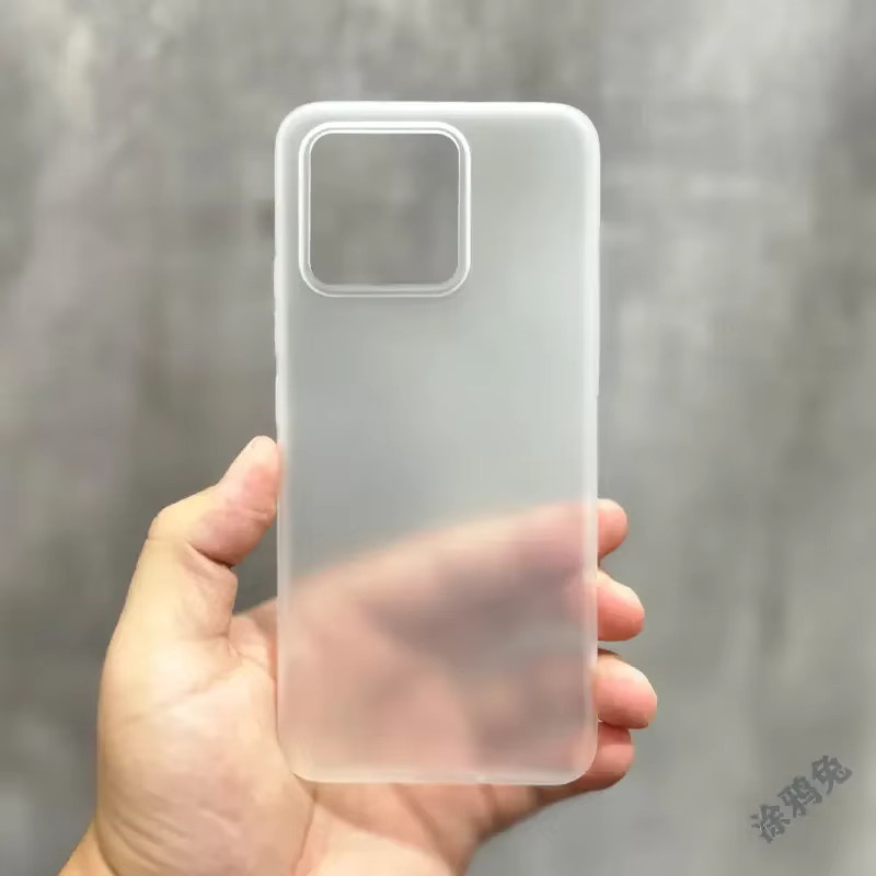 Ultra dünne Schutzhülle 0,3mm für Xiaomi 13 und Xiaomi 14 Pro in Weiß - Bild 3