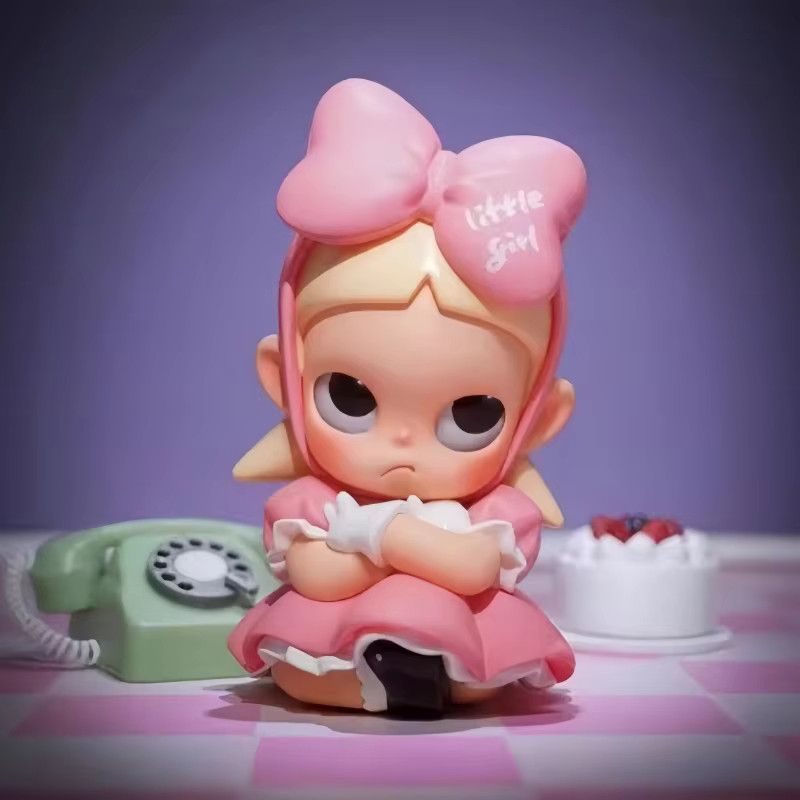 POPMART Zsiga Let It Be Serie Blind Box Mystery Box Anime Action Figure Spielzeug in Pink - Bild 2