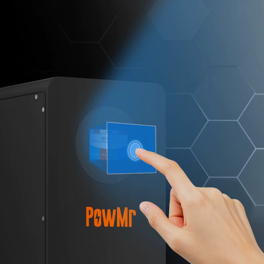 PowMr LiFePO4 Solar-Lithiumbatterie 48V 300Ah 15kWh mit CAN BMS und 6000+ Zyklen - Bild 2
