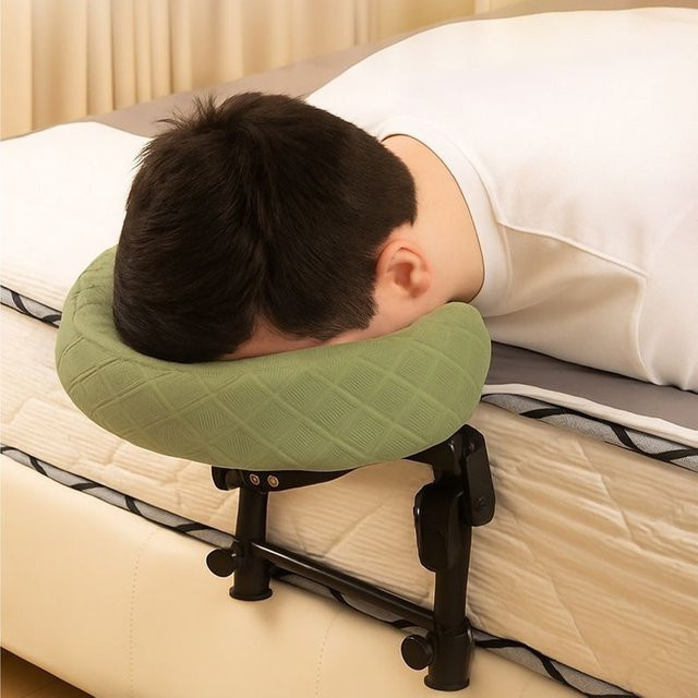 ELAISKY Tragbares Massagebett in Grün für Schönheitstherapie und postoperative Erholung - Bild 1