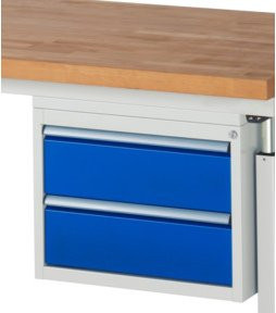 RAU Unterbau-Container adlatus 600 mit 2 Schubladen, B/T/H: 58 x 65 x 60 cm - Bild 1