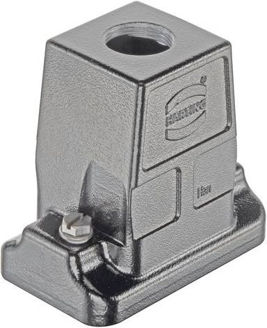 HARTING Tüllengehäuse aus Aluminium in Silber - Bild 1