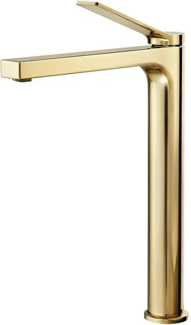 Emke Küchenarmatur Mischbatterie mit Luftsprudler in Champagnergold, H x B x T: 33,5 x 23,3 x 4,6 cm - Bild 1