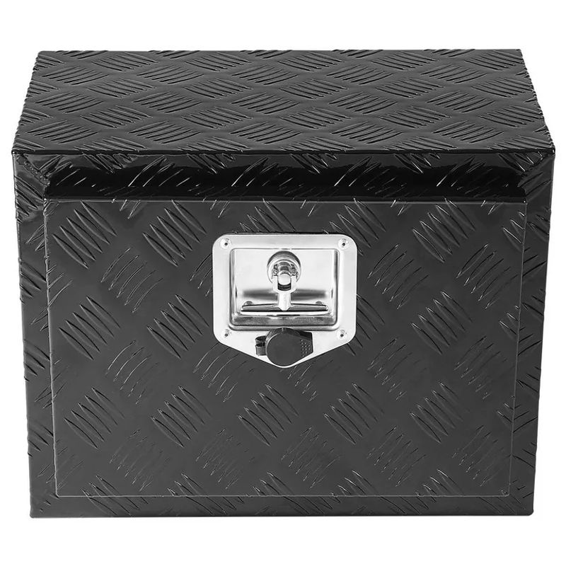 Wasserdichter Aluminium-Werkzeugkasten von Buying Solutions MB für LKW, Anhänger und Wohnmobile, Farbe: Silber/Schwarz, B/T/H: 35,6 x 45,7 x 30,5 cm - Bild 5