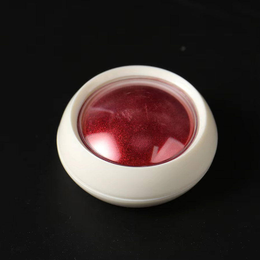 Full Beauty Nagelpulver Pigment Red Chrome Metallic, Unisex - Bild 5