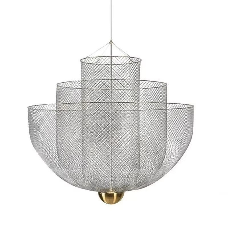 Moooi Designer LED Kronleuchter aus Metall in Gold/Messing, minimalistische Pendelleuchte für dein Wohnzimmer - Bild 5