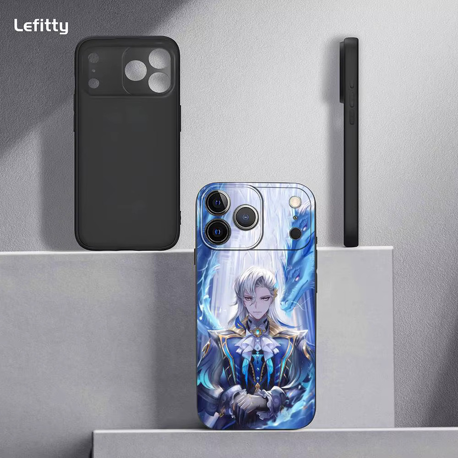 PIKPAKA Handyhülle Neuvillette Impact für iPhone 11 bis 17 Pro Max Plus Mini in Schwarz Frosted Soft Shell - Bild 4