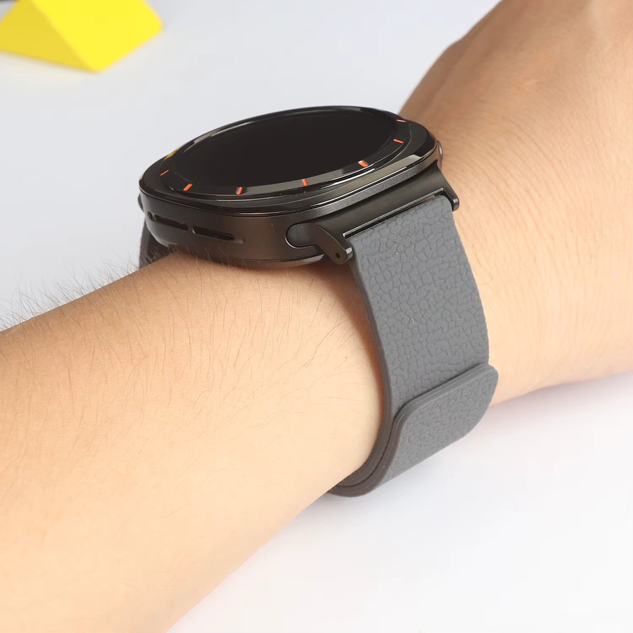 Samsung Uhrenarmband Silikon, grau, Unisex - Bild 3
