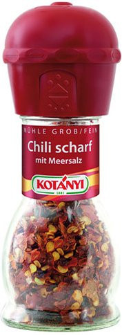 Kotanyi Chili Scharf mit Meersalz 40 g - Bild 1