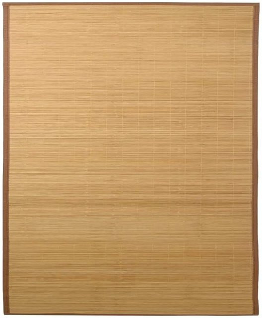 vidaXL Teppich aus Bambus in Braun, modern und pflegeleicht, B/T: 160 x 230 cm - Bild 1