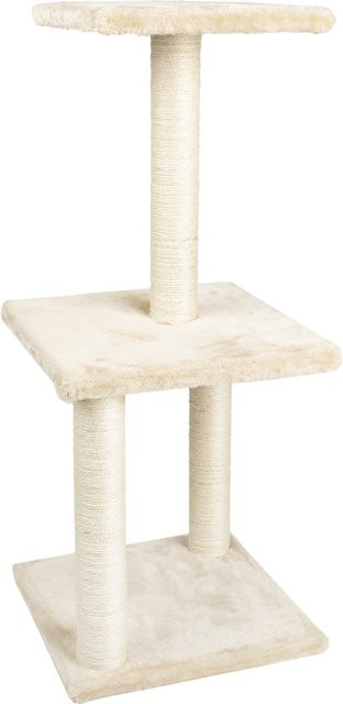ZOOFARI Katzenkratzbaum in Braun mit Sisal und integriertem Spielzeug - Bild 1