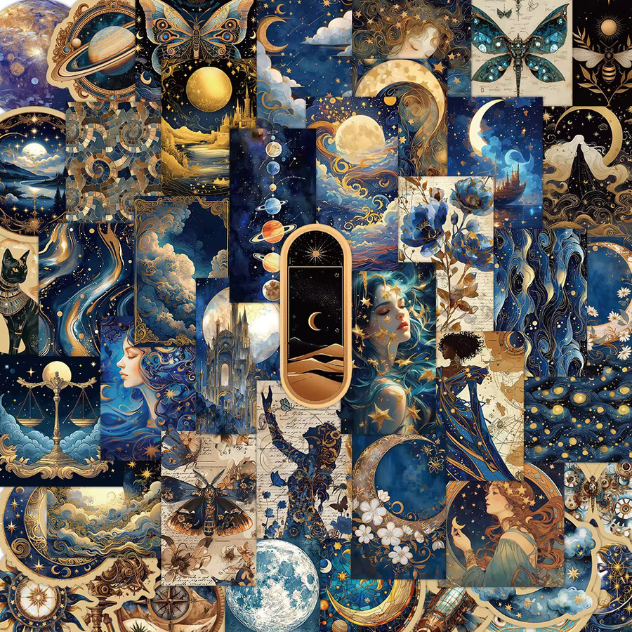 Charile Mysterious Universe Galaxy Aufkleber, Weltraum, Multicolor - Bild 2