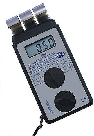 PCE Instruments Feuchtemessgerät für Baustoffe und Holz PCE-WP24 in Schwarz - Bild 2