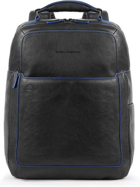 Piquadro Blue Square Special Fast Check Laptoprucksack mit iPad-Fach in Schwarz - Bild 1
