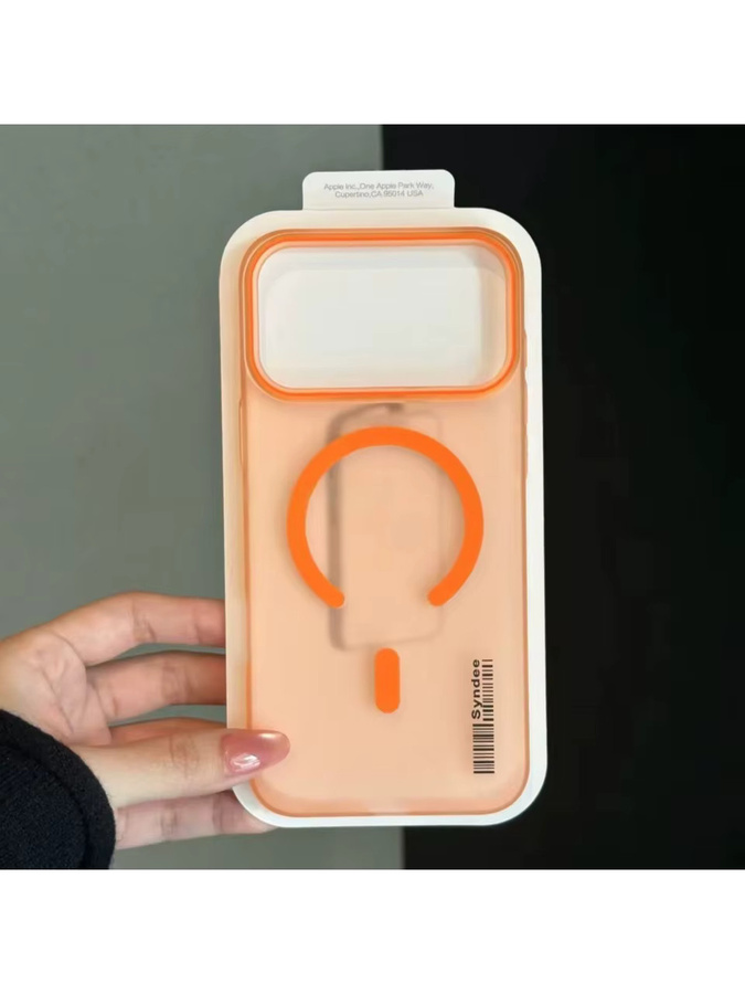 MagSafe Magnetische Handyhülle für iPhone 17 Pro Max, 16, 15, 14, 13 in Transparent Schwarz, Frosted Translucent PC Vollformat Abdeckung - Bild 2