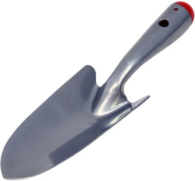 Galaflor Blumekelle aus Stahl mit Stahlgriff in Silber - Bild 1