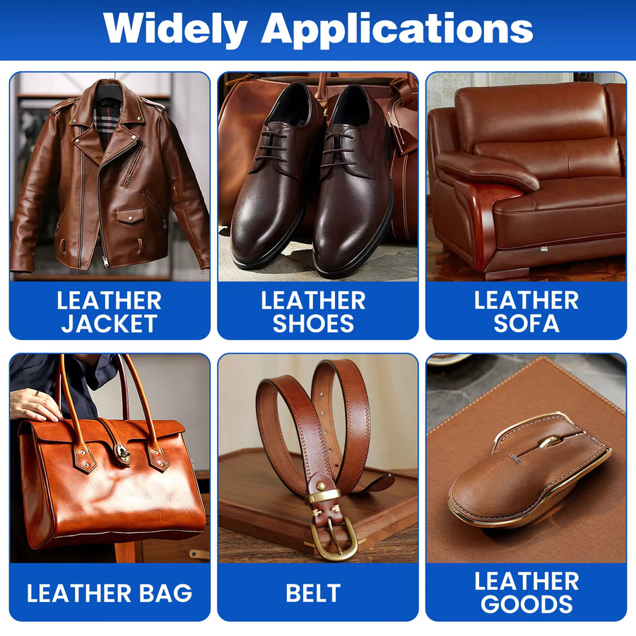 LOOLIFL B-7000 Lederreparaturkleber, transparent, hochfester Klebstoff für Schuhe und Taschen, waschbar und rückstandsfrei - Bild 6