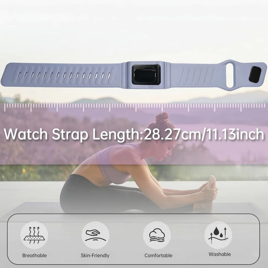 WHOOP Armband, Silikon, purple, Unisex - Bild 3
