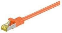 MicroConnect Cat.7 Netzwerkkabel RJ-45 auf RJ-45, SFTP PiMF Ethernet LAN Rohkabel, orange, Länge: 15,0 m - Bild 1