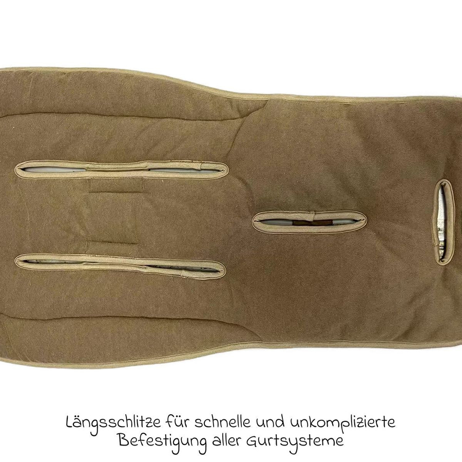 Kaiser Sommer-Einlage Terry für Kinderwagen in Butternut - Bild 2