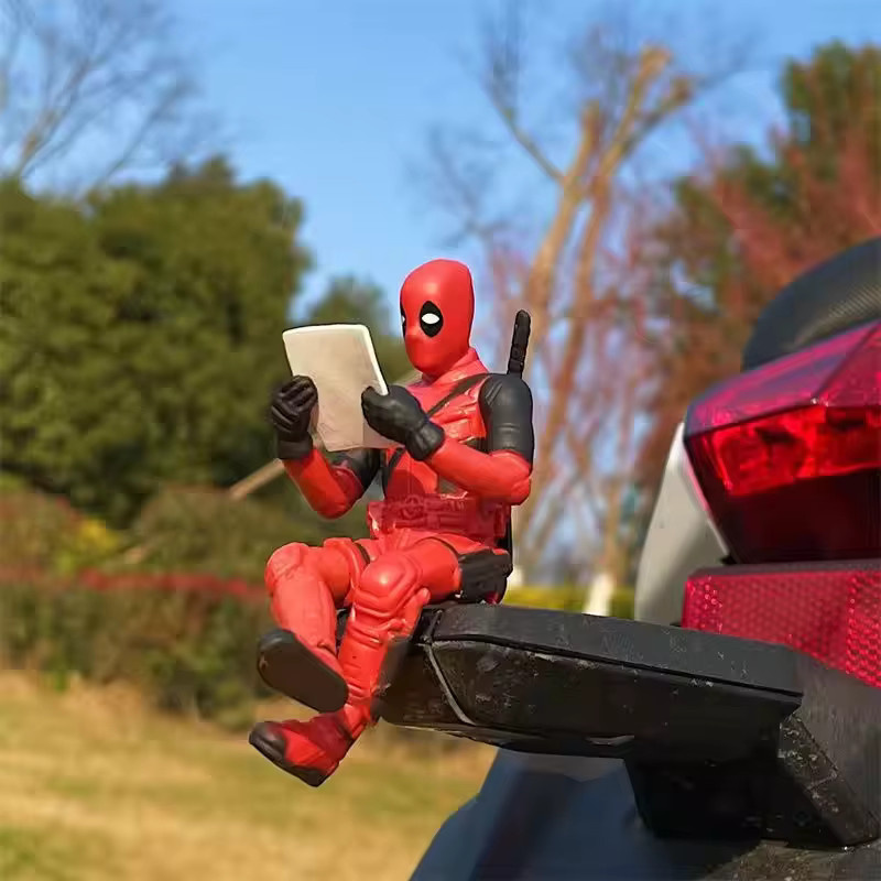 TAKARA TOMY Marvel Deadpool Action Figure, Zubehör, Rot - Bild 3