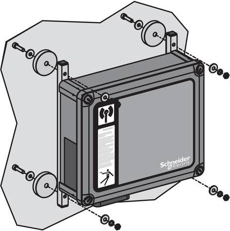 Schneider Electric ZARC091 Zubehörsatz in Grau - Bild 1