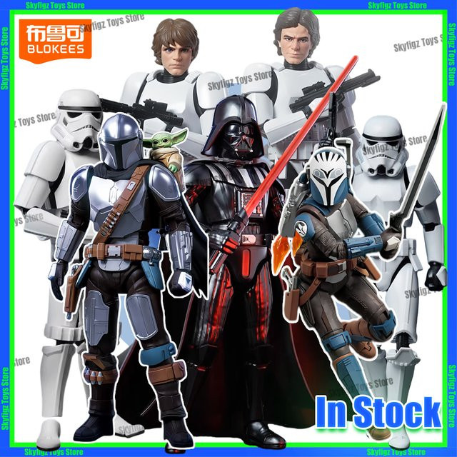 Blokees Star Wars Luke Skywalker Imperial Stormtrooper, Action Figur, Einzelfigur - Bild 1