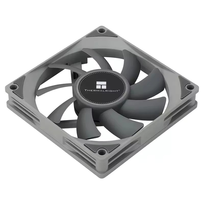 Thermalright TL-8015 Slim Gehäuselüfter 80mm, 15mm ultra-dünn für Mini-ITX-Gehäuse und CPU-Kühler, Grau/Weiß - Bild 2