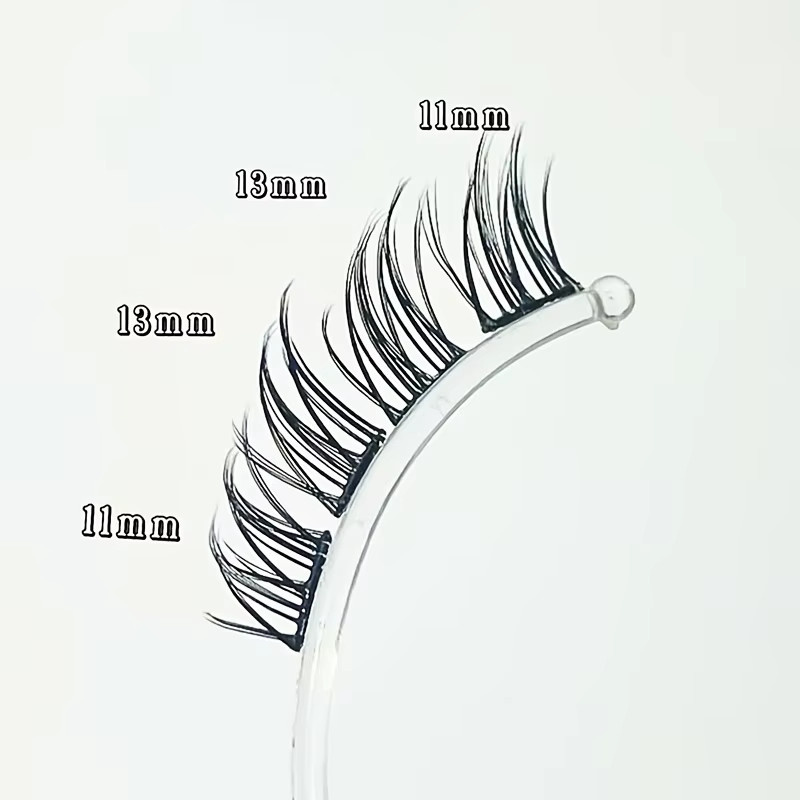 Mixiaohe C-Curl Wimpern, Wiederverwendbar, Natürlich - Bild 2
