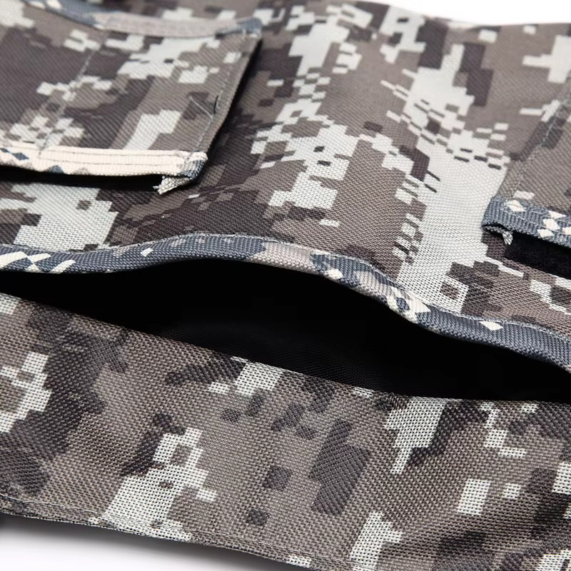 ABBREE PT-08 Taktische Walkie Talkie Brusttasche mit Holster in Camouflage für Wouxun und Baofeng UV-5R - Bild 3